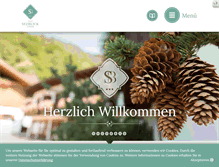 Tablet Screenshot of hotel-seeblick.de