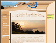 Tablet Screenshot of hotel-seeblick.ch